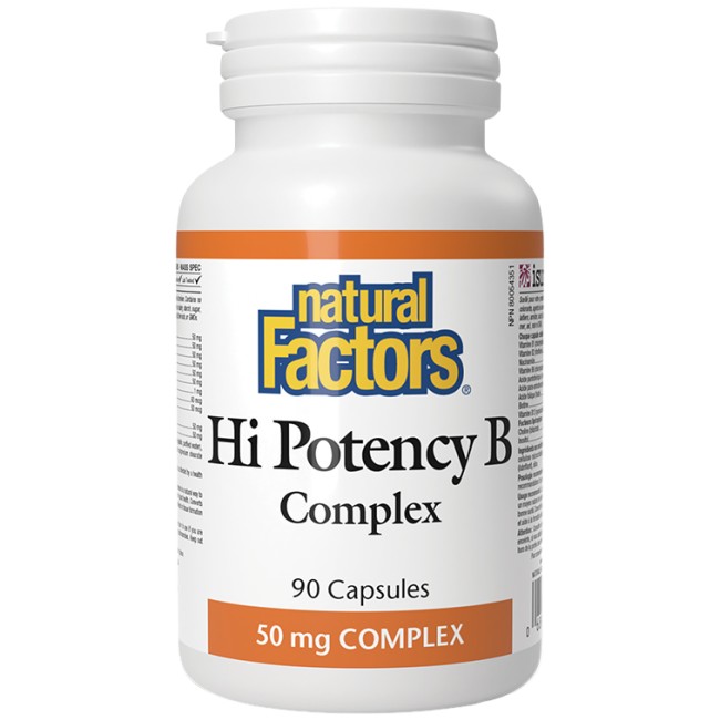 Natural Factors Hi Potency B Complex