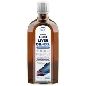 Norwegian Cod Liver Oil + D3 | Lemon Flavored Liquid Omega + D3 за хранителни режими