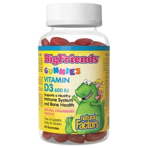 BigFriends Vitamin D3 for Kids 600 IU за хранителни режими