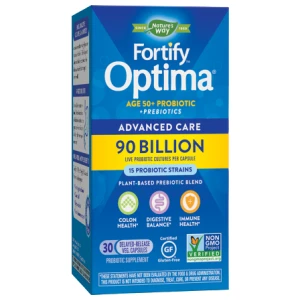 Fortify Optima® Advanced Care Age 50+ | 90 Billion Live Cultures за хранителни режими