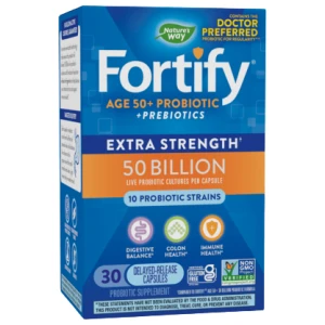Fortify Age 50+ Probiotic 50 Billion | Extra Strength за хранителни режими