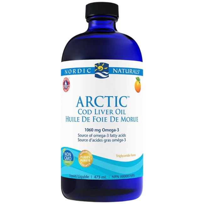 Nordic Naturals Arctic Cod Liver Oil 1060 mg