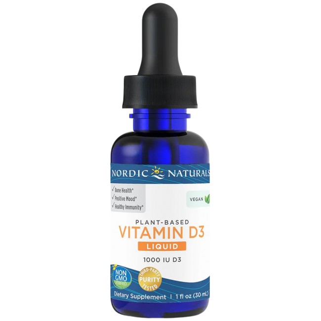 Nordic Naturals Plant-Based Vitamin D3 Liquid