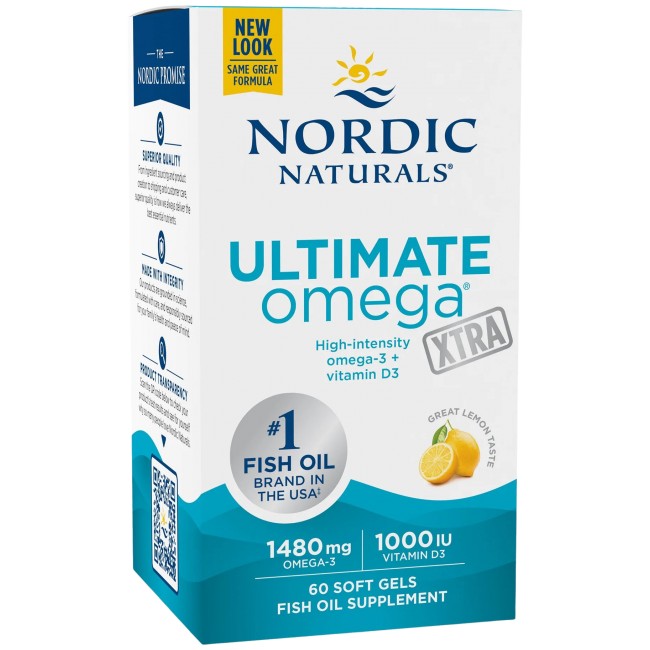 Ultimate Omega Xtra | With Vitamin D3 от Nordic Naturals
