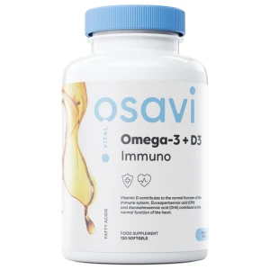 Omega-3 + D3 Immuno за хранителни режими