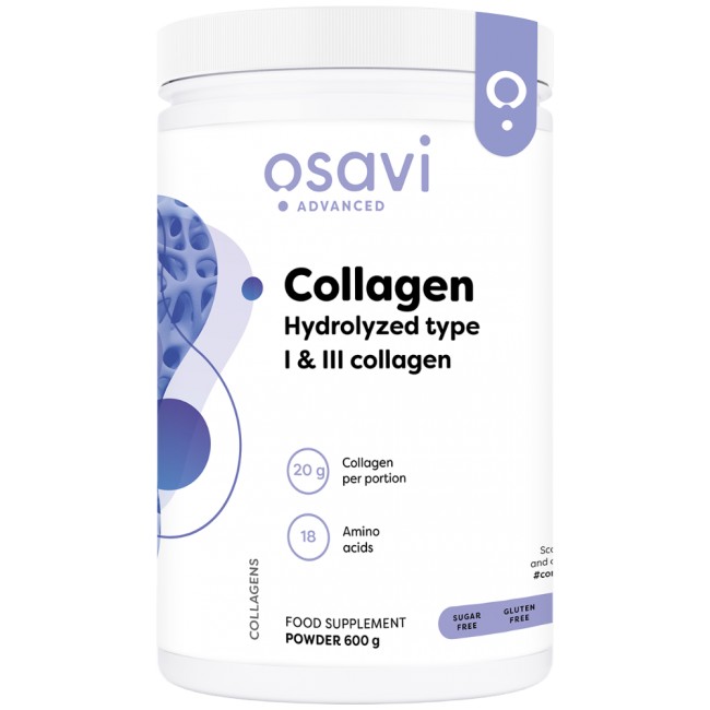 Osavi Collagen Hydrolyzed Peptides | Type I &amp; III