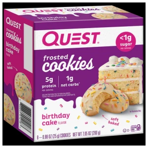 Quest Frosted Cookies | Soft Baked ~ No Sugar pro diety