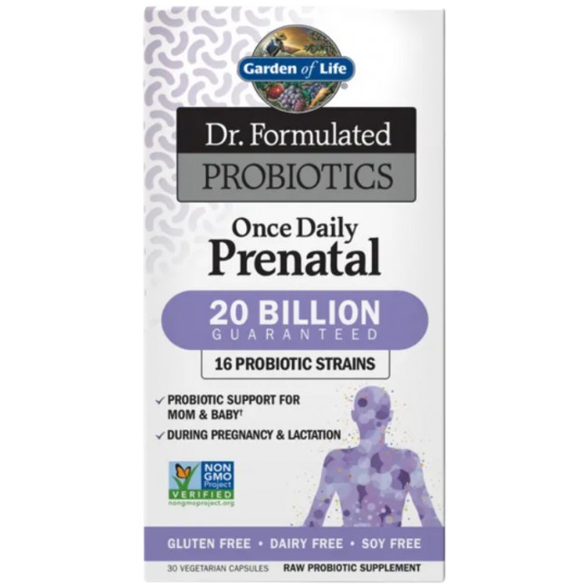 Garden Of Life Dr. Formulated Probiotics | Once Daily Prenatal
