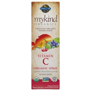 Mykind Organics | Vitamin C Organic Spray за хранителни режими