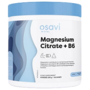 Magnesium Citrate + B6 Powder за хранителни режими