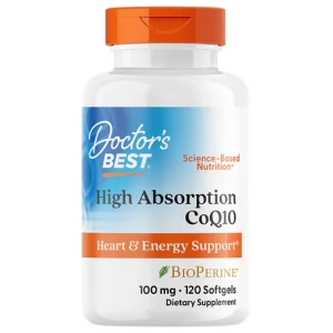 BEST CoQ10 with Bioperine 100 mg за хранителни режими