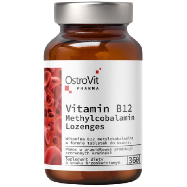 Vitamin B12 Methylcobalamin | Lozenges от OstroVit