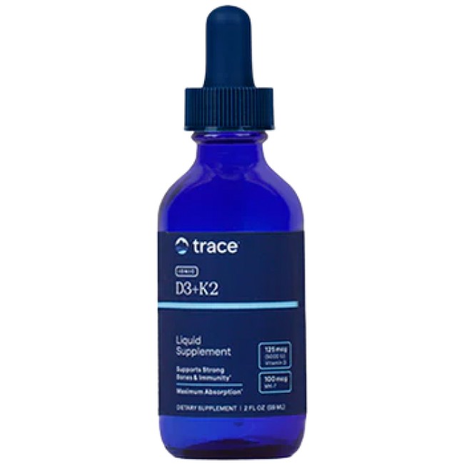 Trace Minerals Research Ionic D3 + K2 | Drops