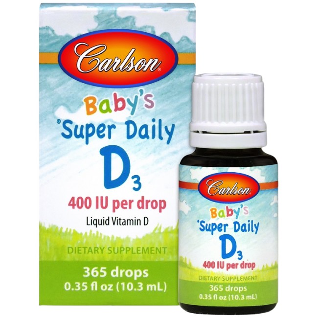 Carlson Labs Baby's Super Daily D3 400 IU