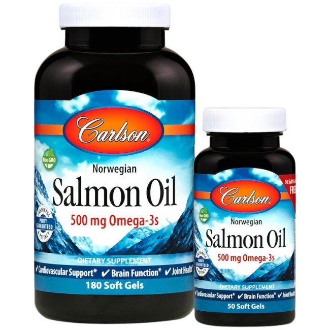 Carlson Labs Norwegian Salmon Oil 500 mg