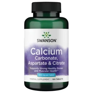 Calcium Complex 500 mg | Carbonate, Aspartate &amp; Citrate pro diety