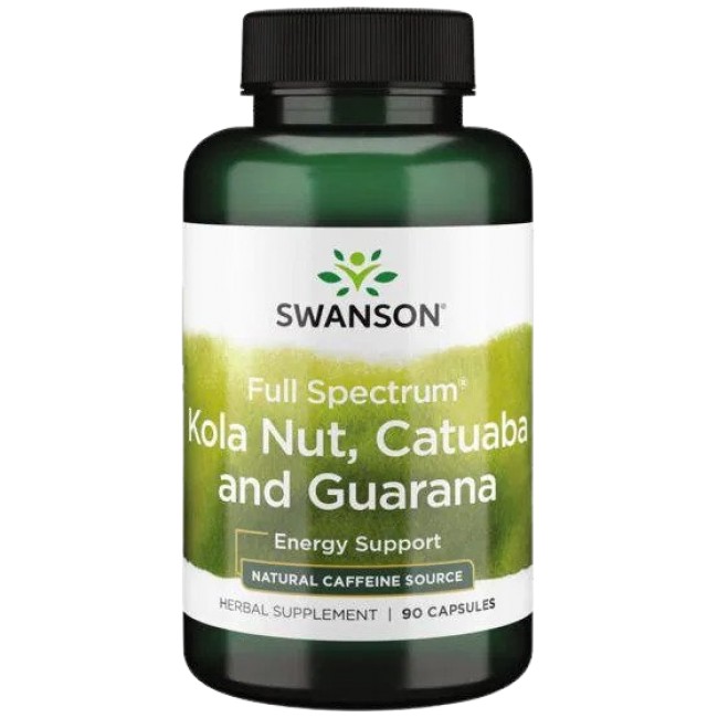 Swanson Full Spectrum Kola Nut, Catuaba &amp; Guarana