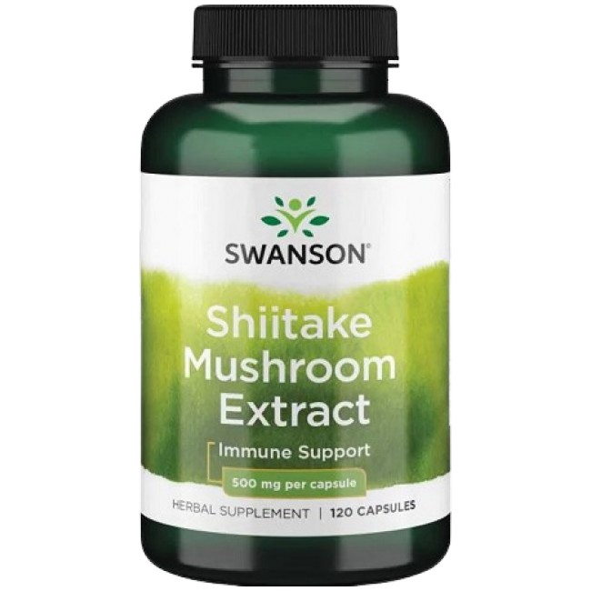 Swanson Shiitake Mushroom Extract 500 mg