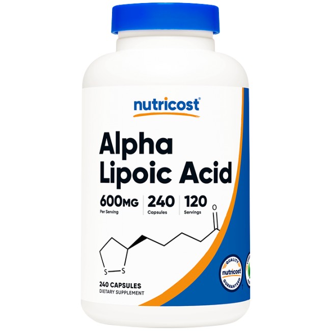 Nutricost Alpha Lipoic Acid 600 mg