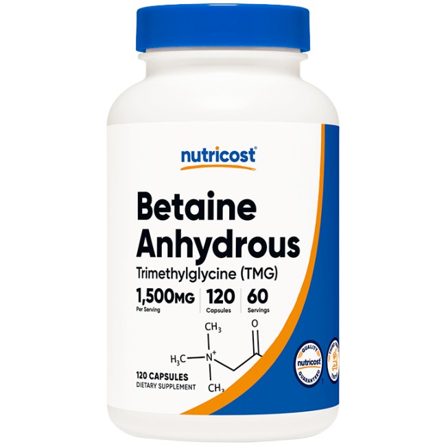 Nutricost TMG Betaine Anhydrous |Trimethylglycine 1500 mg