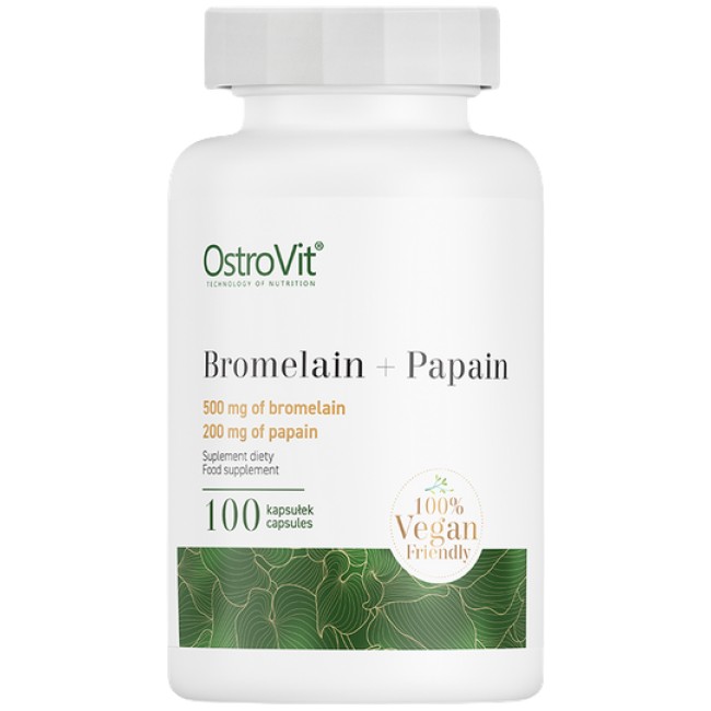 OstroVit Bromelain + Papain Enzymes