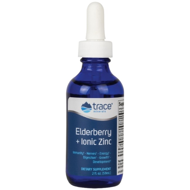 Trace Minerals Research Elderberry + Ionic Zinc