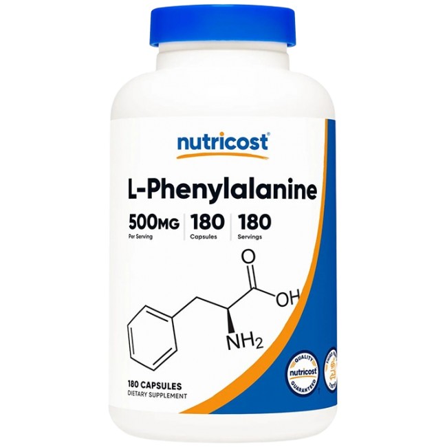 Nutricost L-Phenylalanine 500 mg