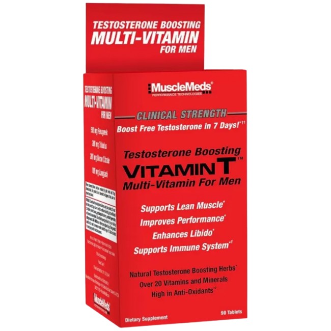 Muscle Meds VitaminT | Multi-Vitamin for Men
