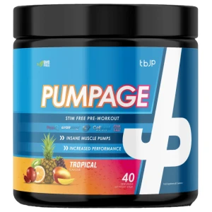 TBJP Pumpage | Stim-Free Pre-Workout pro diety