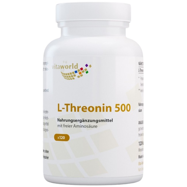 VitaWorld L-Threonin 500 mg
