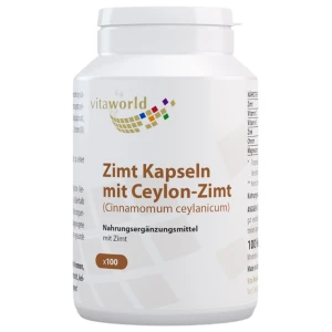 Zimt Kapseln mit Ceylon-Zimt 500 mg за хранителни режими