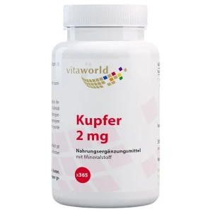 Kupfer 2 mg | Copper Gluconate за хранителни режими