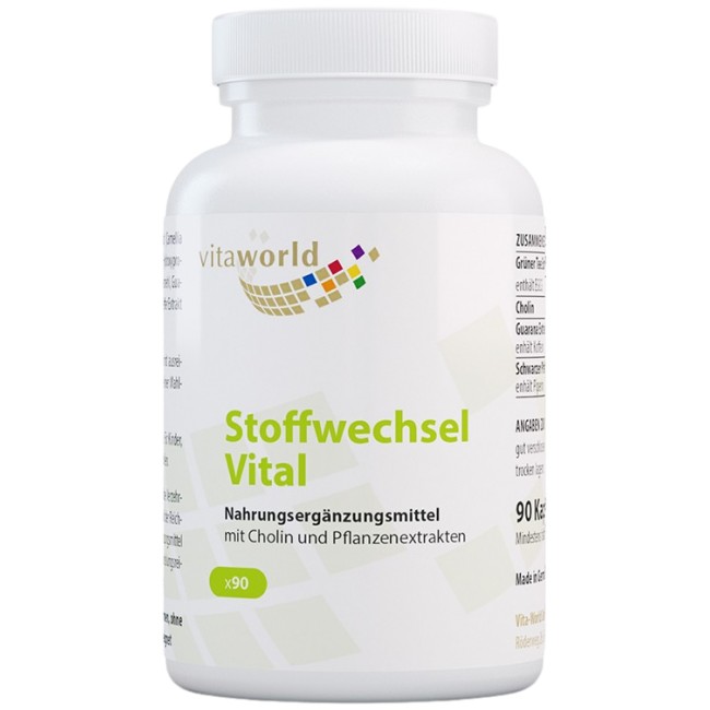 Vital Metabolism | with Green Tea, Choline &amp; Guarana от VitaWorld