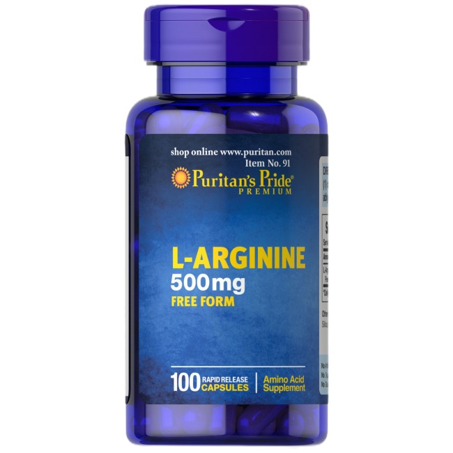 Puritan's Pride L-Arginine 500 mg