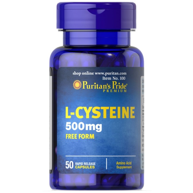 Puritan's Pride L-Cysteine 500 mg