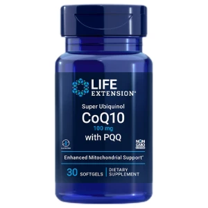 Super Ubiquinol CoQ10 with PQQ 100 mg за хранителни режими