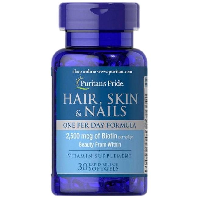 Hair, Skin &amp; Nails One Per Day Formula от Puritan's Pride