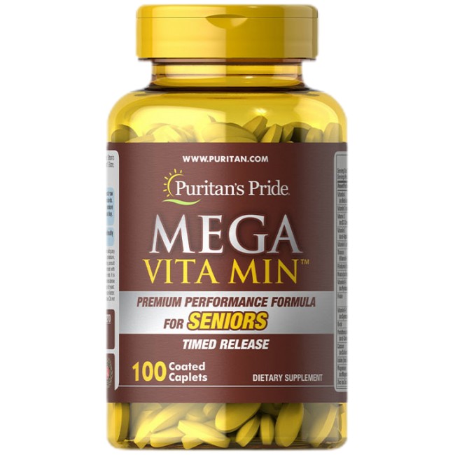 Mega Vita Min™ Multivitamin for Seniors от Puritan's Pride