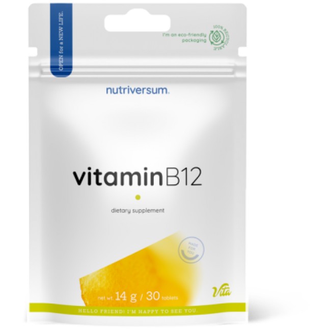 Nutriversum Vitamin B12 250 mcg | Cyancobalamin