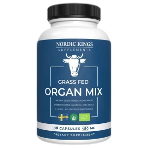 Grass Fed Organ Mix | Organic Kidney, Liver & Heart за хранителни режими