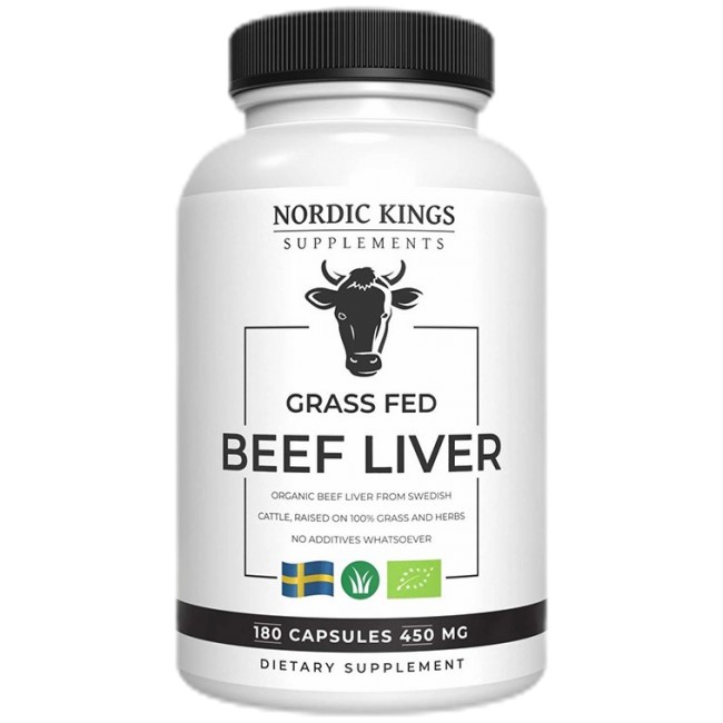 Grass Fed Beef Liver | 100% Organic от Nordic Kings