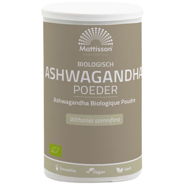 Mattisson Healthstyle Organic Ashwagandha Powder