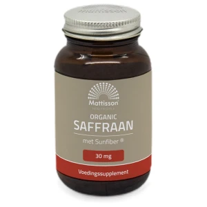 Organic Saffron with Sunfiber ® 30 mg за хранителни режими