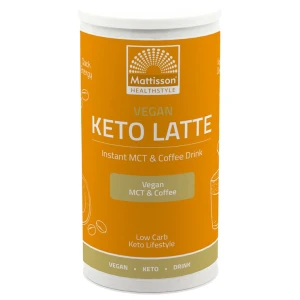Vegan Keto Latte | Instant MCT &amp; Coffee pro diety