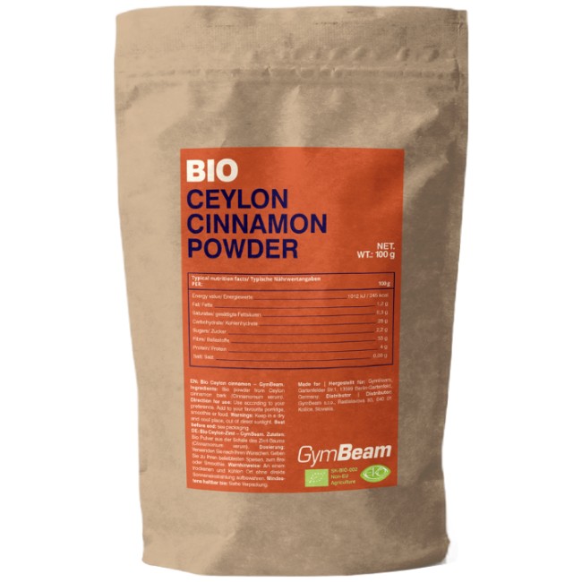 GymBeam Bio Ceylon Cinnamon Powder