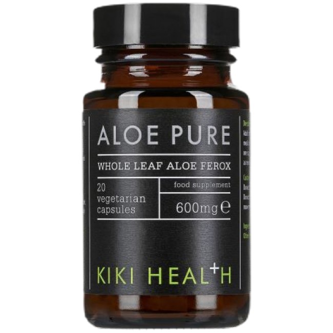 KIKI Health Aloe Pure 600 mg | Whole Leaf Aloe Ferox
