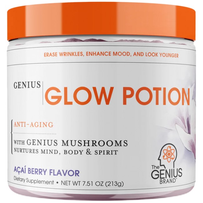 The Genius Brand Glow Potion | with Adaptogens & Antioxidants