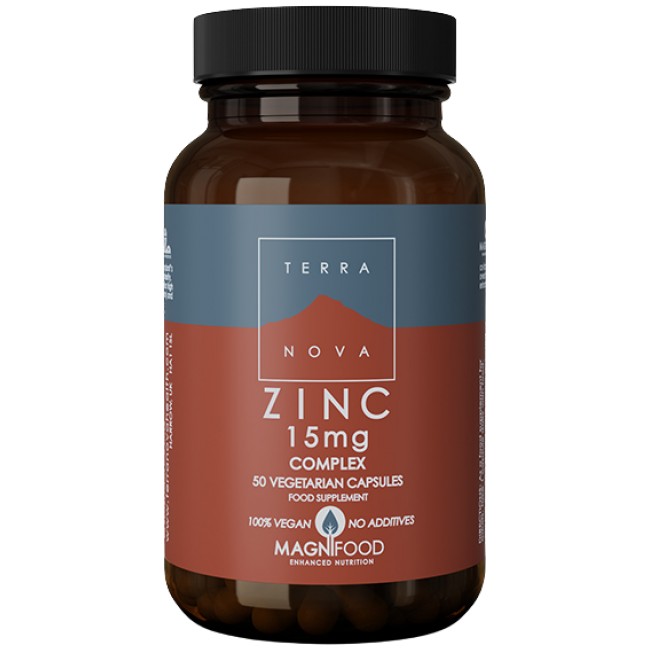 TERRANOVA Zinc 15 mg | with Magnifood Plant Complex