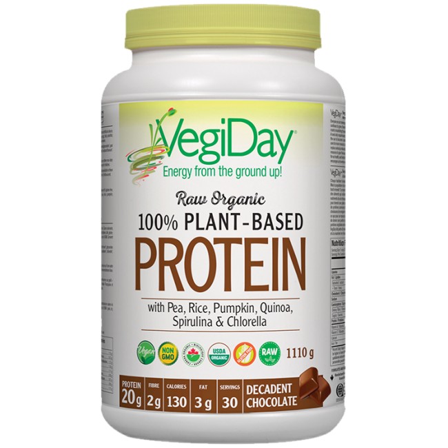 100% Plant Based Protein - Chocolate от Natural Factors