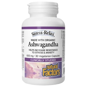 Ashwagandha Stress-Relax 600 mg | with KSM-66 за хранителни режими